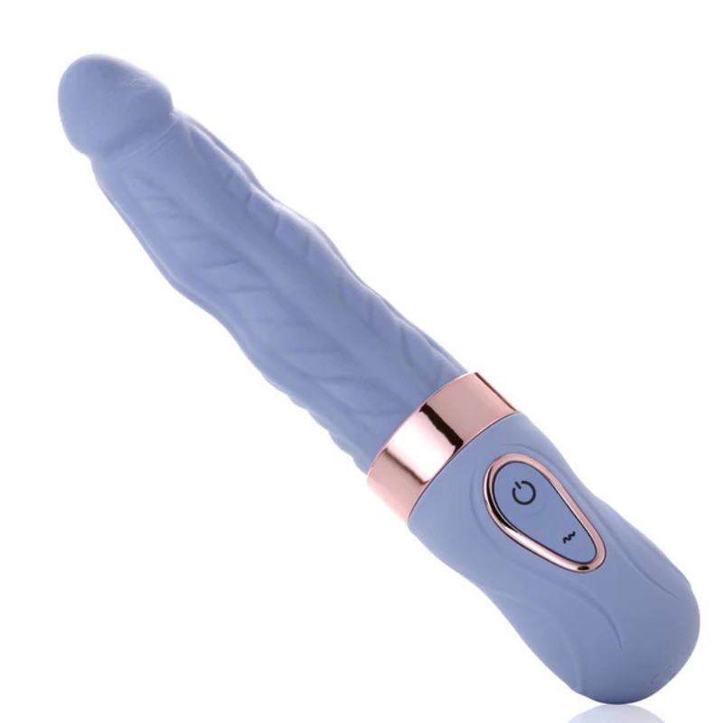 CreamyWave 9.6 Inch Wiggle Ultra Vibration Dildo Massager – Ultrasonic-Powerful Vibrating Dildo & Wiggling Motion