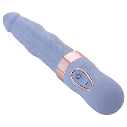 CreamyWave 9.6 Inch Wiggle Ultra Vibration Dildo Massager – Ultrasonic-Powerful Vibrating Dildo & Wiggling Motion