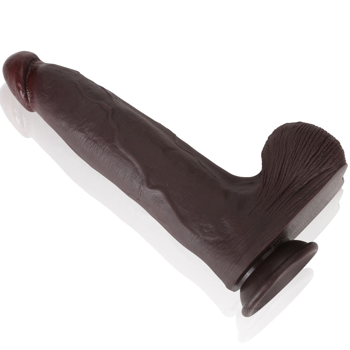 Bruce 13 inch Realistic Huge Dildo Dual Density Huge Dildo Lifelike Skin Position 15
