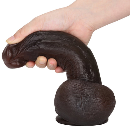 Bunny 9 inch BBC Realistic Dildo Real Glan Lifelike Skin Dildo Position 3