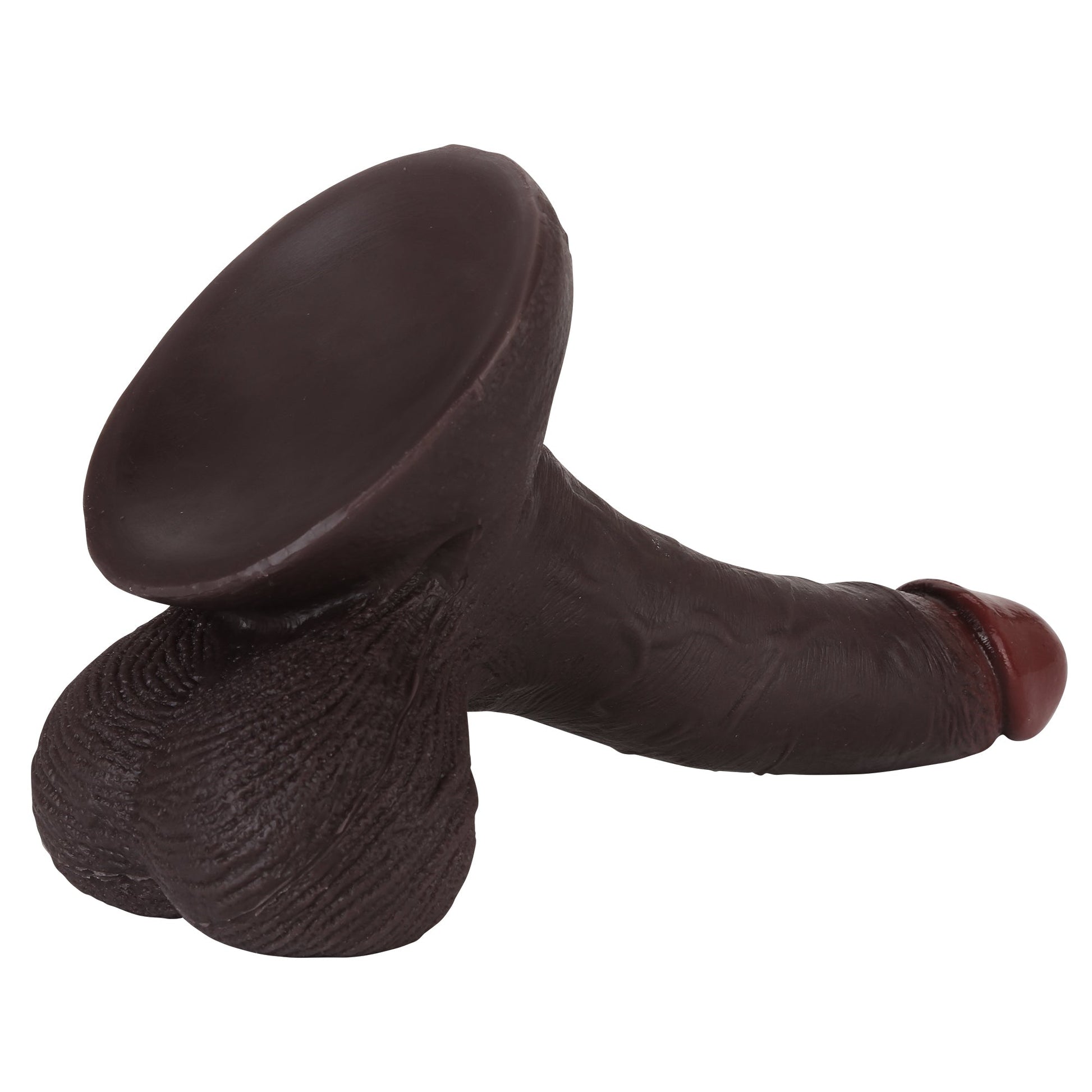 Tiger 7 Inch Realistic Silicone Dildo with Strong Suction Cup Hands-Free | DongToy Position 28