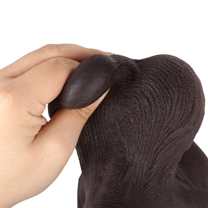 Tiger 7 Inch Realistic Silicone Dildo with Strong Suction Cup Hands-Free | DongToy Position 18