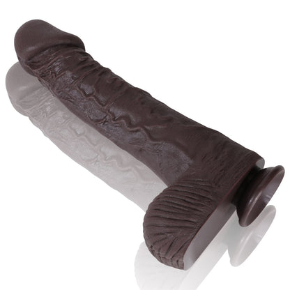 Tony 14 inch Huge Thick Realistic Dildo Extra Large Giant Dildo Position 10