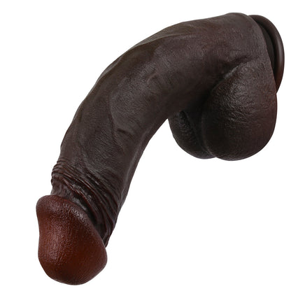 Roman 10 inch BBC Dildo Ultra Realistic Dildo With Keel Position 1