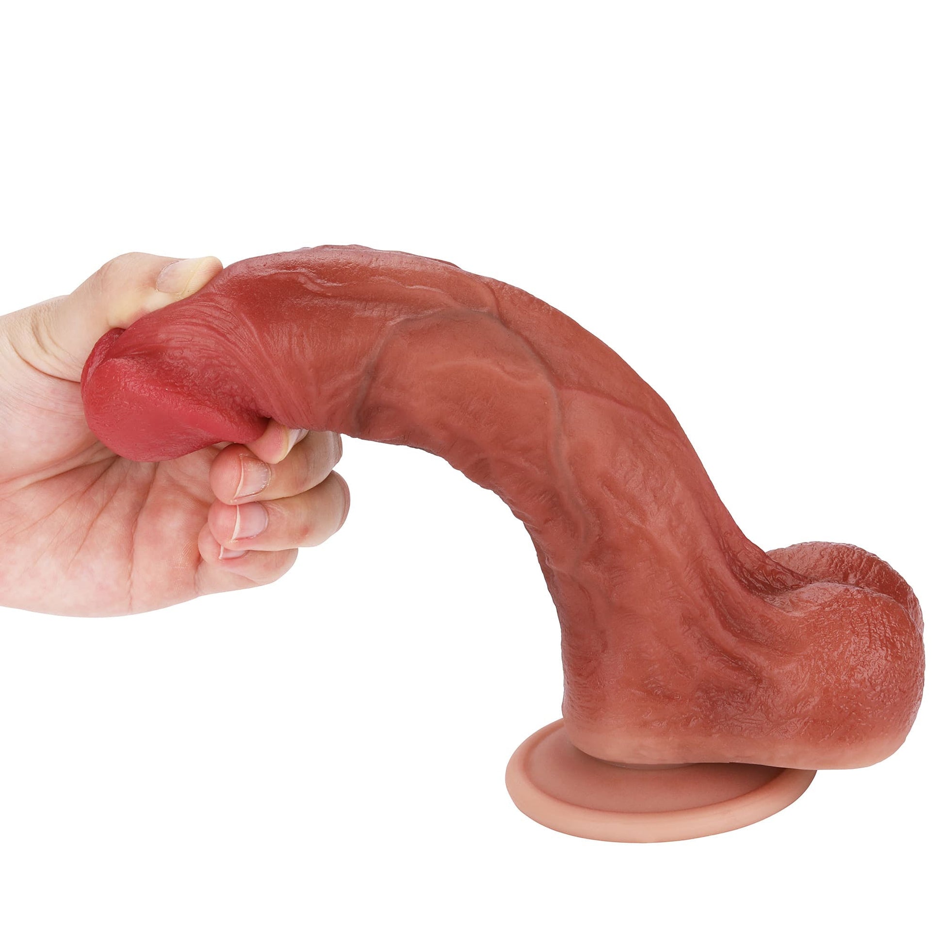 Simba 8.5 inch Real Feeling Realistic Dildo Deep Filling Position 9