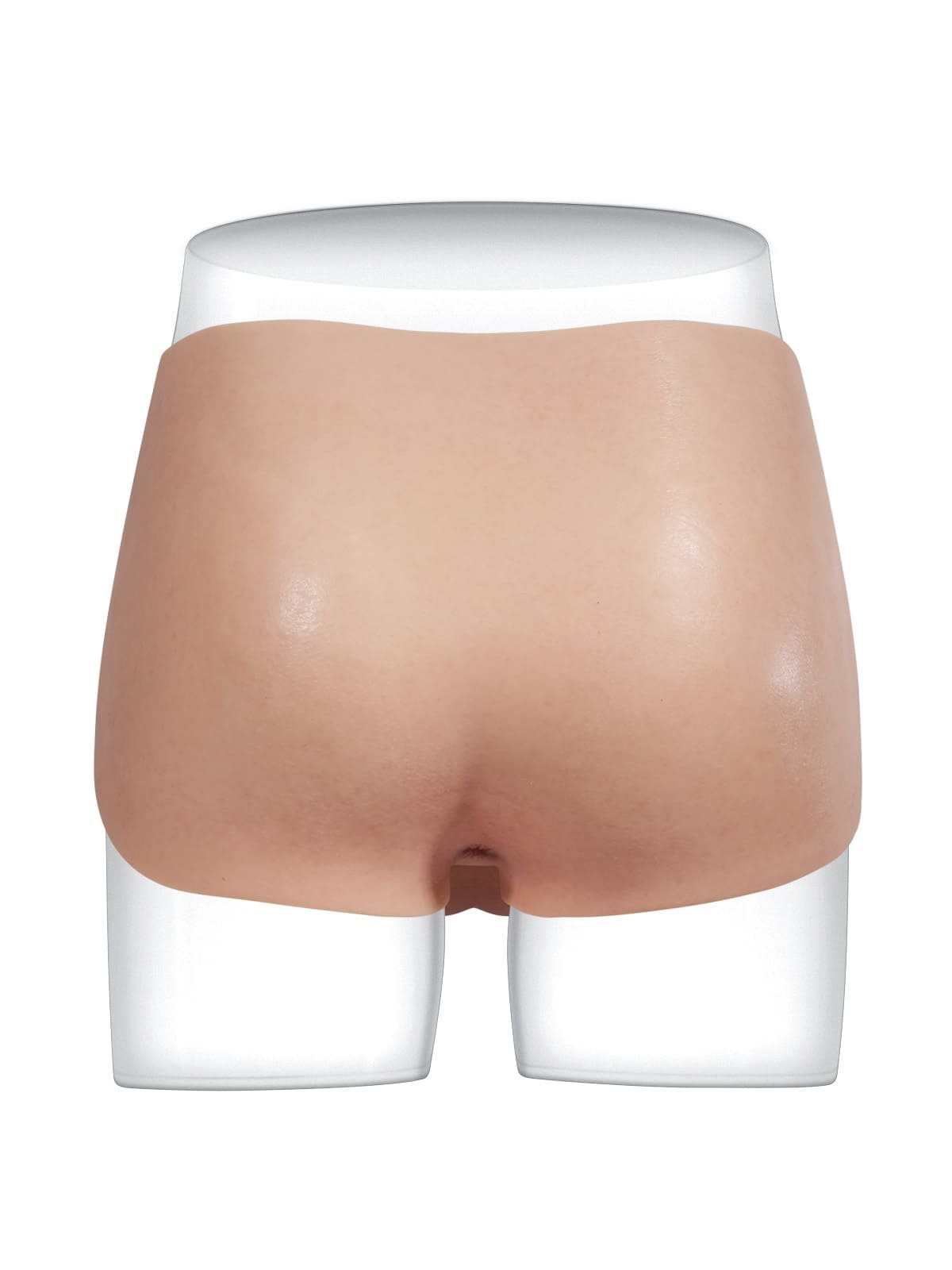 Beck | 7.2" x 1.7" Full-Wrap Solid Silicone Strap-On Underwear with Realistic Dildo Design Position 9