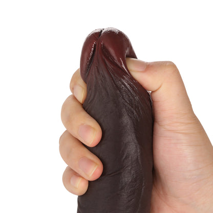 Tiger 7 Inch Realistic Silicone Dildo with Strong Suction Cup Hands-Free | DongToy Position 46