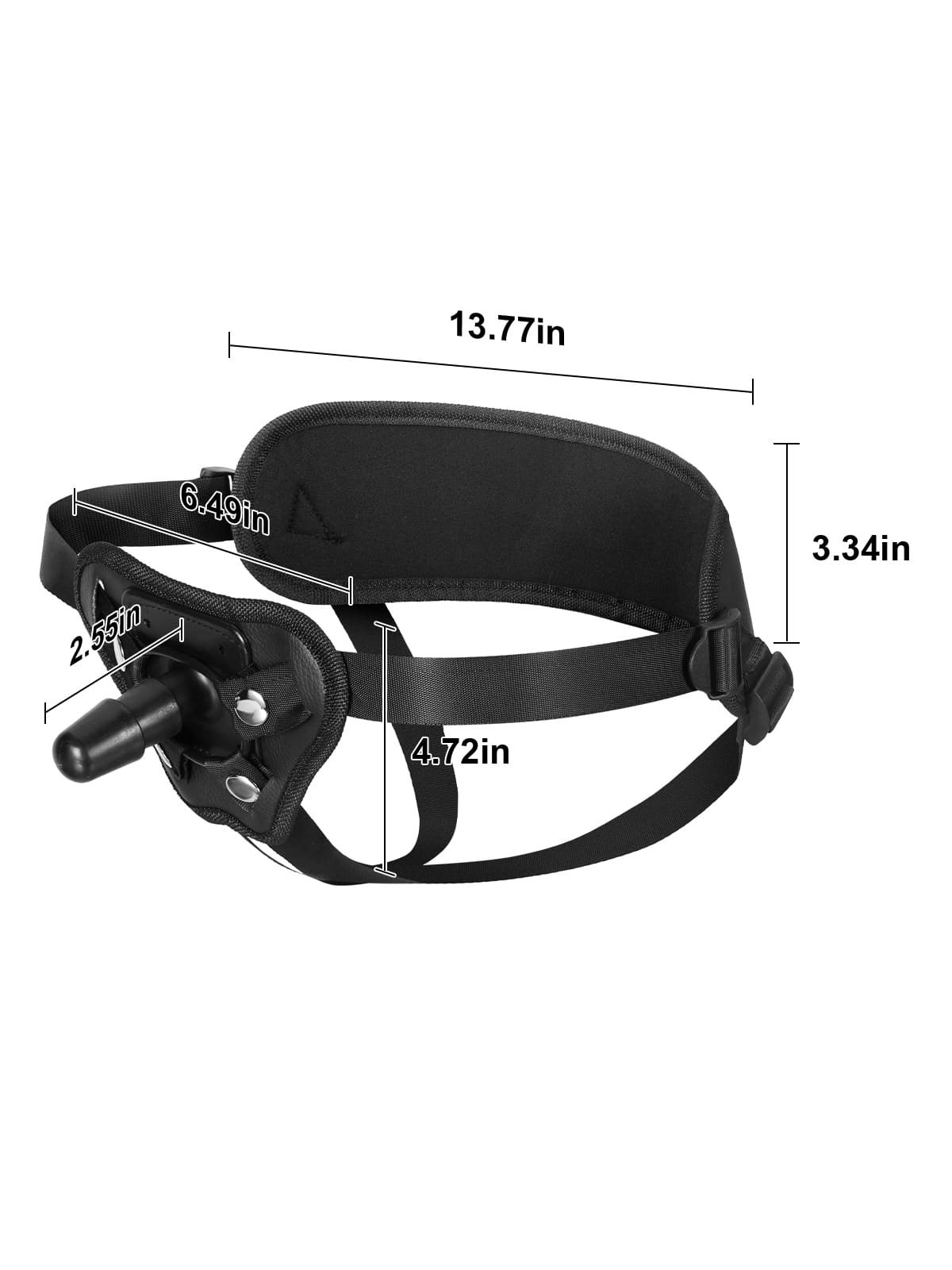 TPE + PU Leather Vac-U-Lock Strap On Position 3