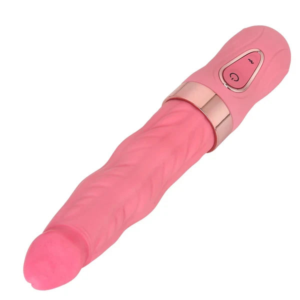 CreamyWave 9.6 Inch Wiggle Ultra Vibration Dildo Massager – Ultrasonic-Powerful Vibrating Dildo & Wiggling Motion