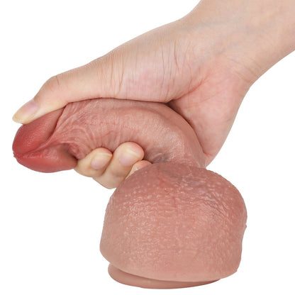 Puppy 5 inch Ultra Realistic Dildo Soft Real Skin Dildo Small Dildo Position 4