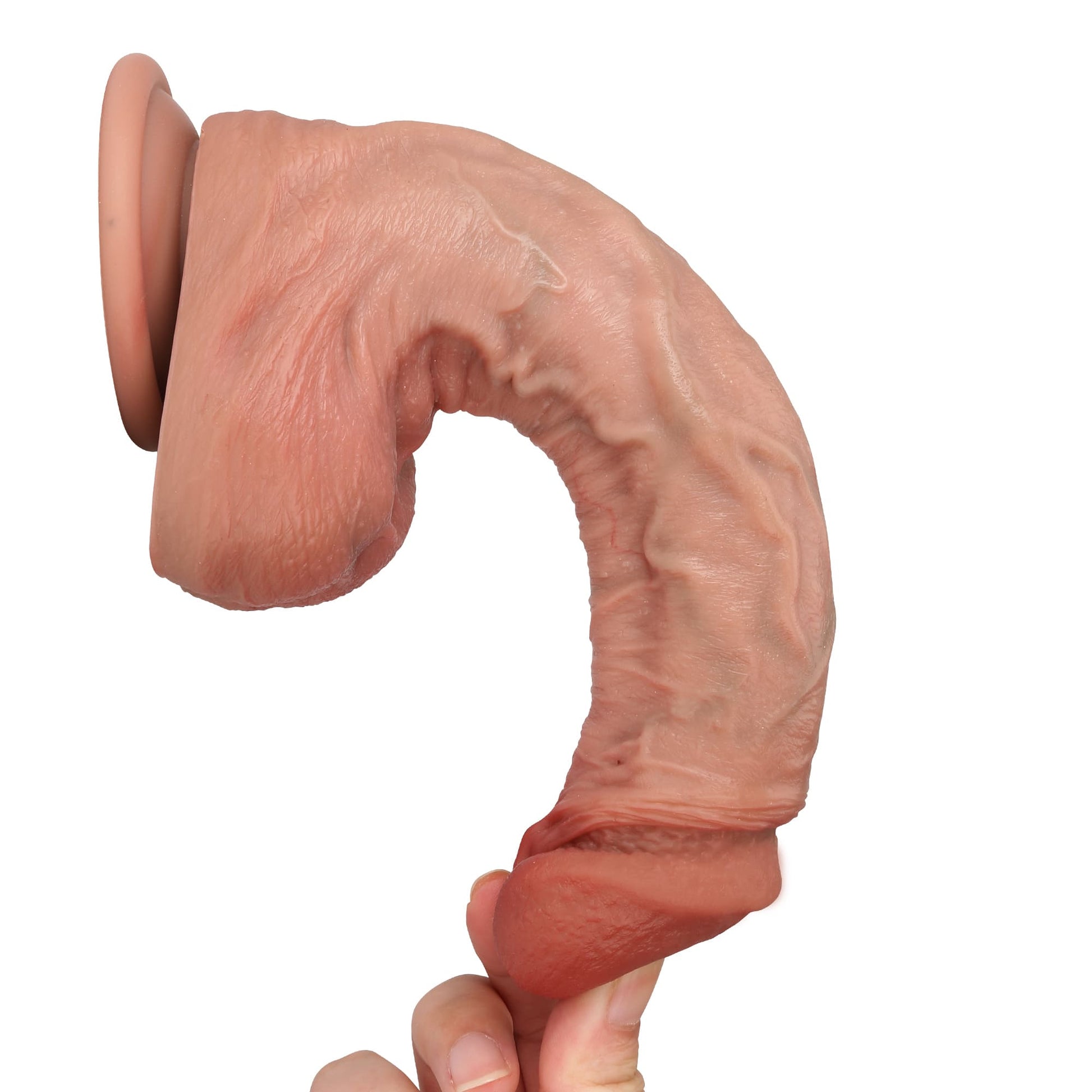 Sweety 8 inch Realistic Dildo Super Realistic Skin RealLike Glan Position 6